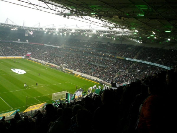  Im Stadion Gladbach - Freiburg